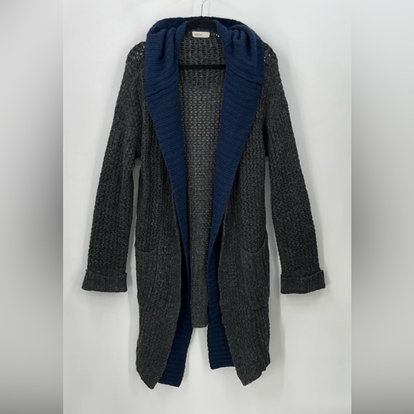 ANTHROPOLOGIE Sleeping On Snow Lodge
Cardigan Hoodie Duster - Picture 4 of 6